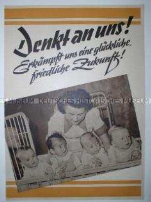 Propagandaschrift des Informationsamtes Sachsen zum Gesetz über den Mütter- und Kinderschutz von 1950