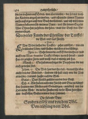 Die siebende Bitte. Sondern erlöse uns von dem Ubel. Von erlösung vom Ubel.