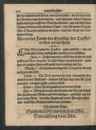 Die siebende Bitte. Sondern erlöse uns von dem Ubel. Von erlösung vom Ubel.