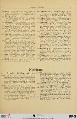Nachtrag (Nr. 1901-1920)