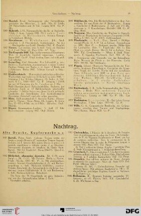 Nachtrag (Nr. 1901-1920)