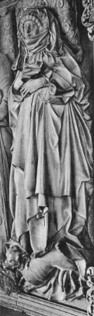 Grabmal des Grafen Ludwig von Württemberg (1412-1450) und seiner Frau Mathilde von der Pfalz (1419-1482) — Liegefigur der Gräfin Mathilde