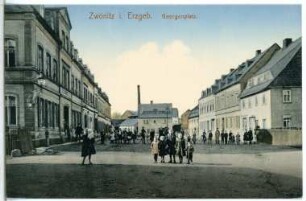 Zwönitz. Georgenplatz