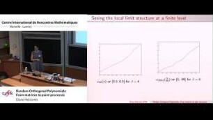 Random orthogonal polynomials: from matrices to point processes