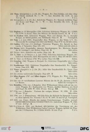 Luzern (Nr. 202-228)