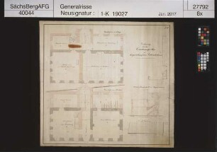 Laboratorium der Bergakademie Freiberg; Parterre und 1. Etage des Erweiterungsbaus