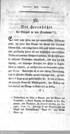 38. Die Hexenhoehle bei Ganges in den Sevennen