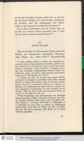 XI. John Major