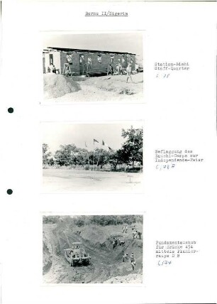 Bornu - Eisenbahn- und Straßenbau, ohne Ortsangabe, 1961-1962