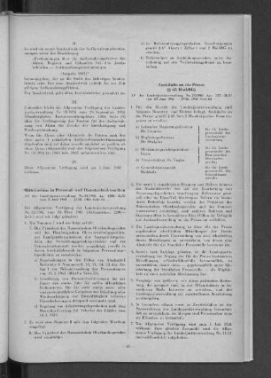 Auskünfte an die Presse (§65 HmbBG)