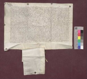 Die Kartause bei Freiburg übergibt den sogenannten Eigelshof zu Denzlingen an Heinrich Dry als Erblehen.