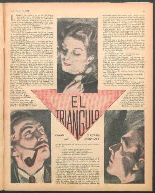 El triángulo : Cuento por Rafael Montaña