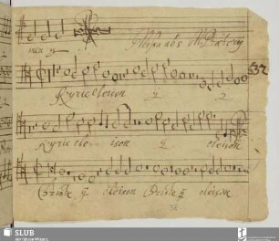 [Praetorius, Michael:] Missa