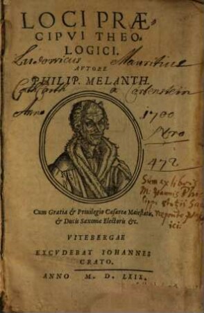 Loci Praecipvi Theologici
