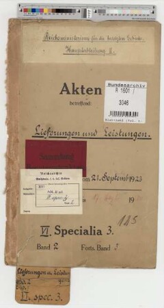 Lieferungen und Leistungen: Bd. 2