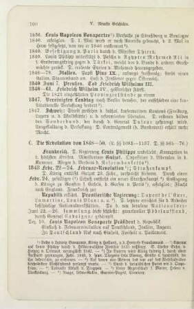 C. Die Revolution von 1848-50