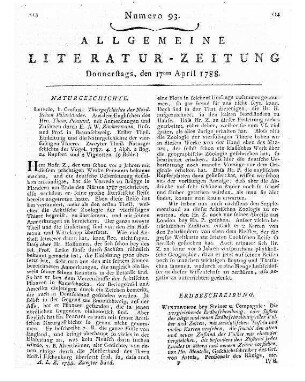 [Maier, Johann Christoph]: Beschreibung von Venedig. - Frankfurt ; Leipzig : auf Kosten des Verf. ; Hertel Th. 1. - 1787