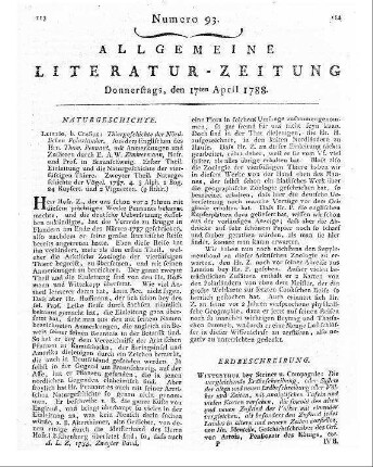 [Maier, Johann Christoph]: Beschreibung von Venedig. - Frankfurt ; Leipzig : auf Kosten des Verf. ; Hertel Th. 1. - 1787