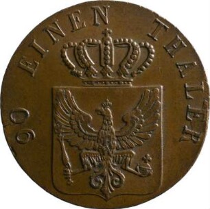 Münze, 4 Pfennig, 1827