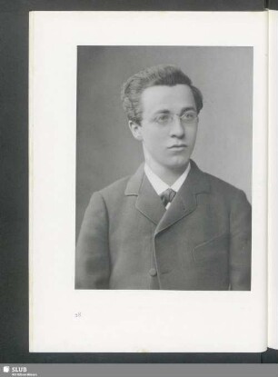 Adolf Damaschke. Jugendbildnis