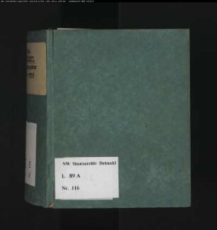 Gogerichtsregister Vogtei Heiden