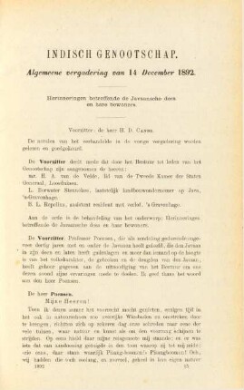 Algemeene vergadering van 14 December 1892