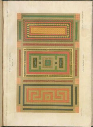Innere Decoration mit Majolik und Terracotta