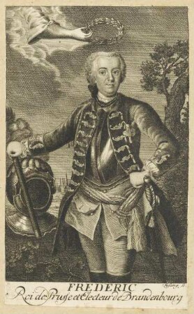 Bildnis des Frederic, Roi de Prusse et Electeur de Brandenbourg