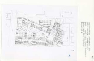 Sonderschule [Pestalozzi], Berlin-Schöneberg (Diplomarbeit bei Peter Poelzig): Grundriss