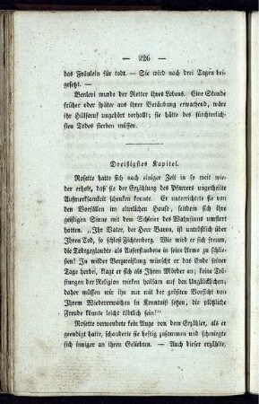 Dreißigstes Kapitel