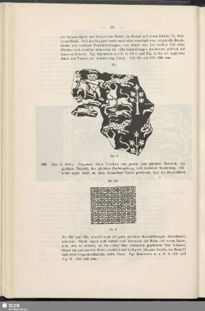 Fragment eines Tuches