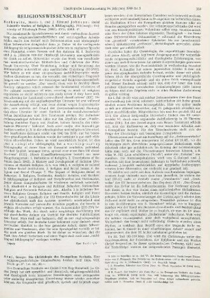329-332 [Rezension] Arai, Sasagu, Die Christologie des Evangelium veritatis