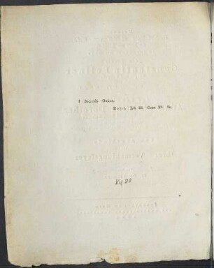 I Secundo Omine. Horat. Lib. III. Carm. XI. 50.