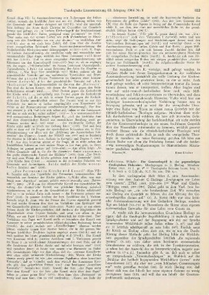 622-624 [Rezension] Andersen, Wilhelm, Der Gesetzesbegriff in der gegenwärtigen theologischen Diskussion