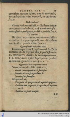Partitionum Dialectarum Ioannis Sturmii Epitome