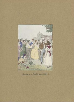 Sonntag in Moabit (um 1830-40)