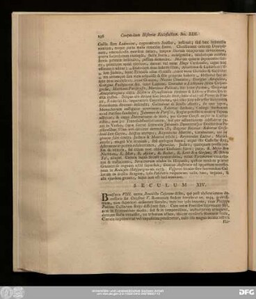 Seculum XIV.