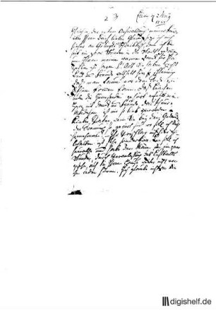 2: Brief von Sophie Becker an Johann Wilhelm Ludwig Gleim