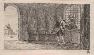 Anfangsvignette zum Gedicht "Le Palladium" von Friedrich II. von Preußen