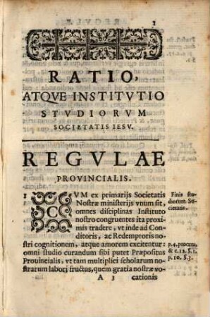 Ratio atque Institutio studiorum Societatis Iesu : auctoritate septimae congregationis generalis aucta