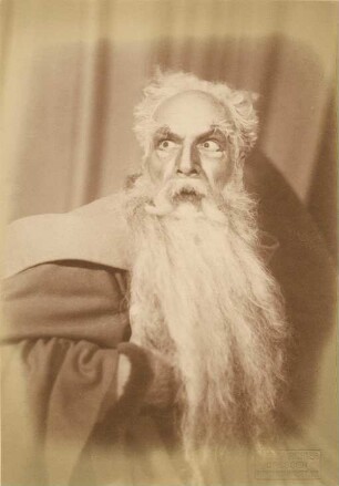 Bruno Decarli in der Titelrolle aus "König Lear" von William Shakespeare. Dresden: Schauspielhaus, 14.11.1926