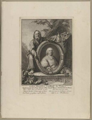 Bildnis des André Hercules de Fleury
