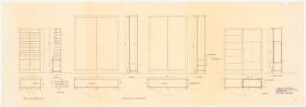 I.G.-Farben, Frankfurt/Main Versuchslaboratorium: Mustersammlungschränke 1:10