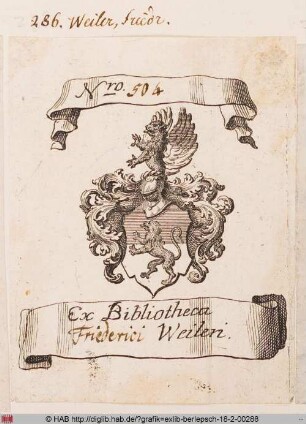 Wappen des Friedrich Weiler