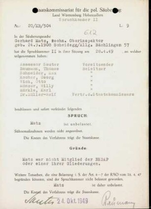 Matz, Gerhard
