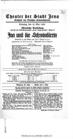 Jan und die Schwindlerin