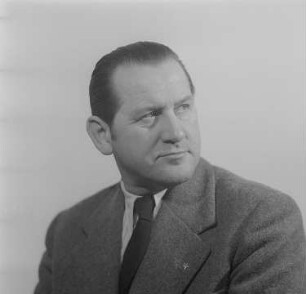 Porträt des Schauspielers Erich Franz : Porträt von Erich Franz