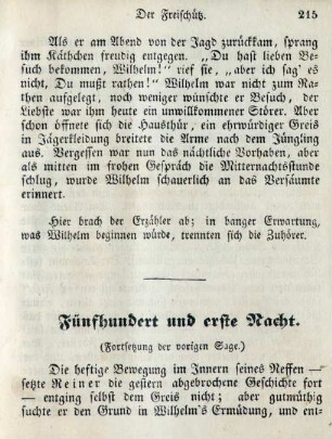 Fünfhundert und erste Nacht