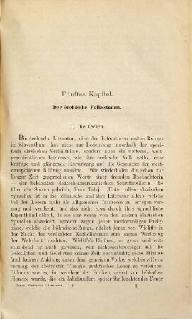 Geschichte der slavischen Literaturen, 2,2. Čecho-Slovaken, Lausitzer Serben