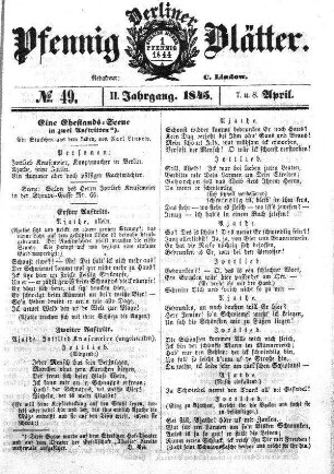 No. 49, 7. u. 8.April
